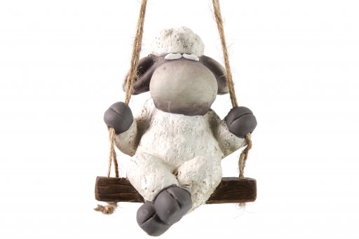 Schaap Dolly wit hanger