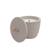 GS226529 Outdoor Candle Olivier - Grijs