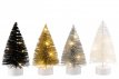 kerstboom+Led Glitter Plastiek Zwart