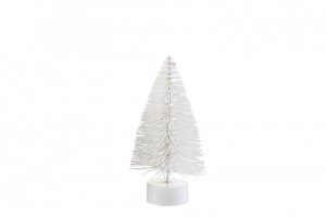 JL134124 kerstboom+Led Glitter Plastiek Wit