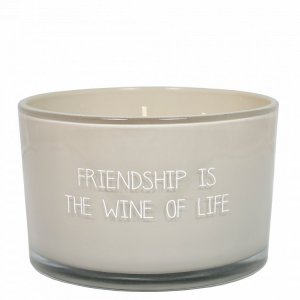 sojakaars - friendship is the wine of life